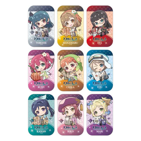 『幻日のヨハネ -SUNSHINE in the MIRROR-』トレーディングスクエア缶バッジ/ぎゅぎゅっと BOX